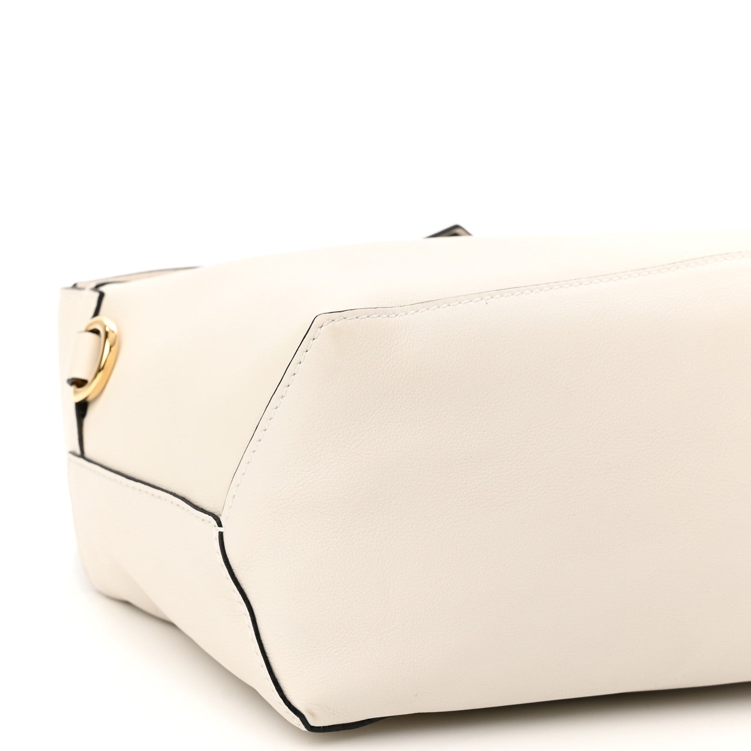 Loewe Calfskin Puzzle Hobo White 9 of 10