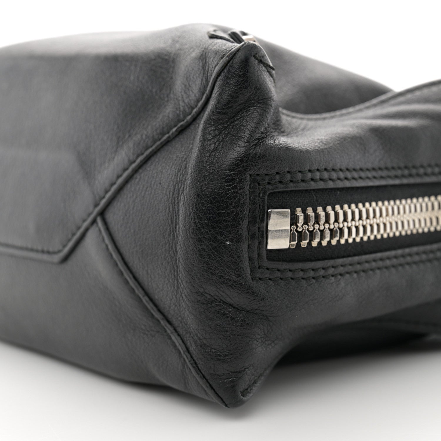 Balenciaga Calfskin Papier Mini A4 Zip Around Tote Black 10 of 15