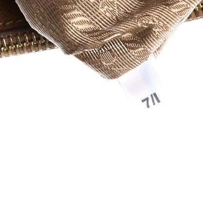 Prada Saffiano Medium Galleria Double Zip Tote Caramel 9 of 10