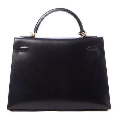 Hermes Box Kelly Sellier 32 Black 4 of 32