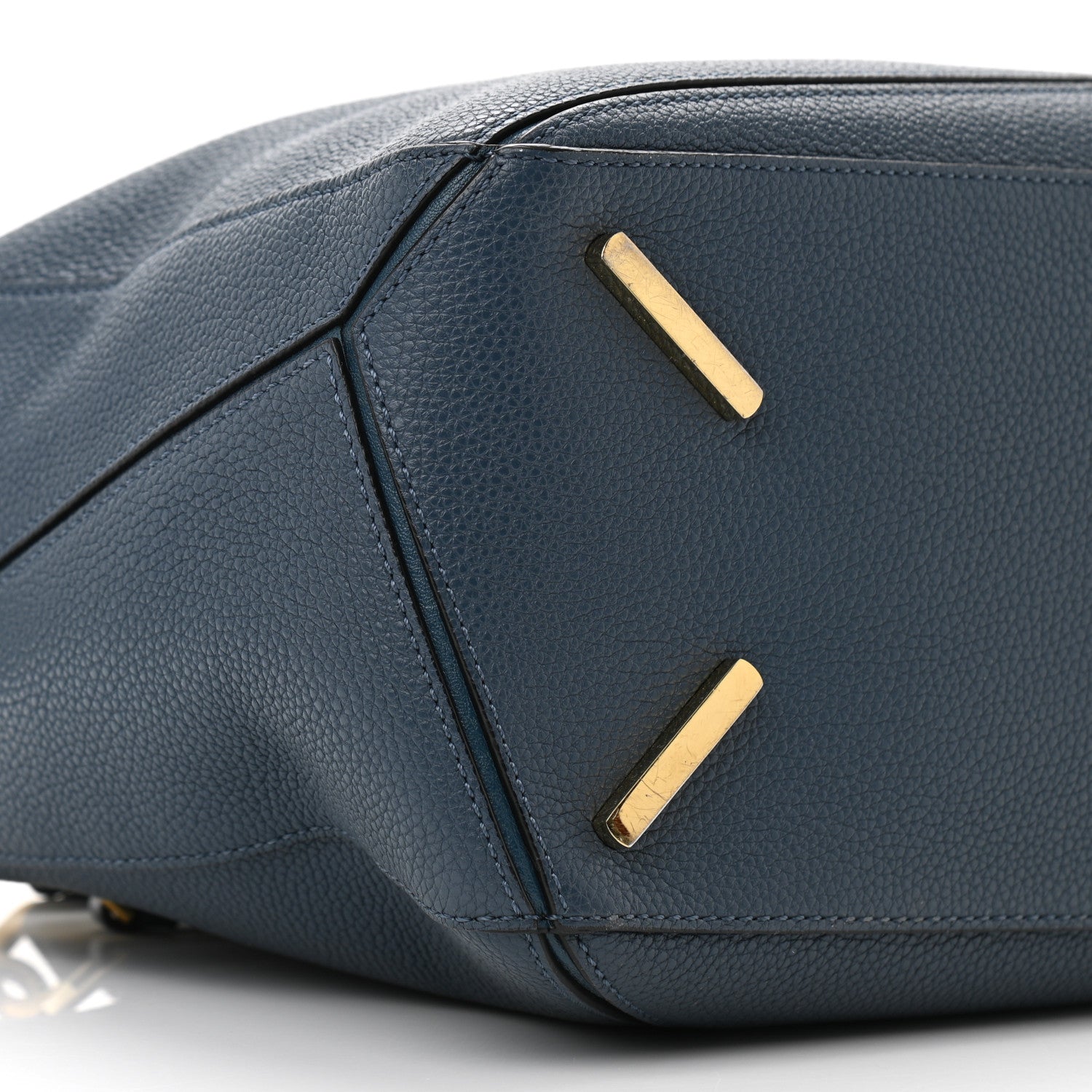 Loewe Calfskin Medium Puzzle Bag Marine 8 of 9