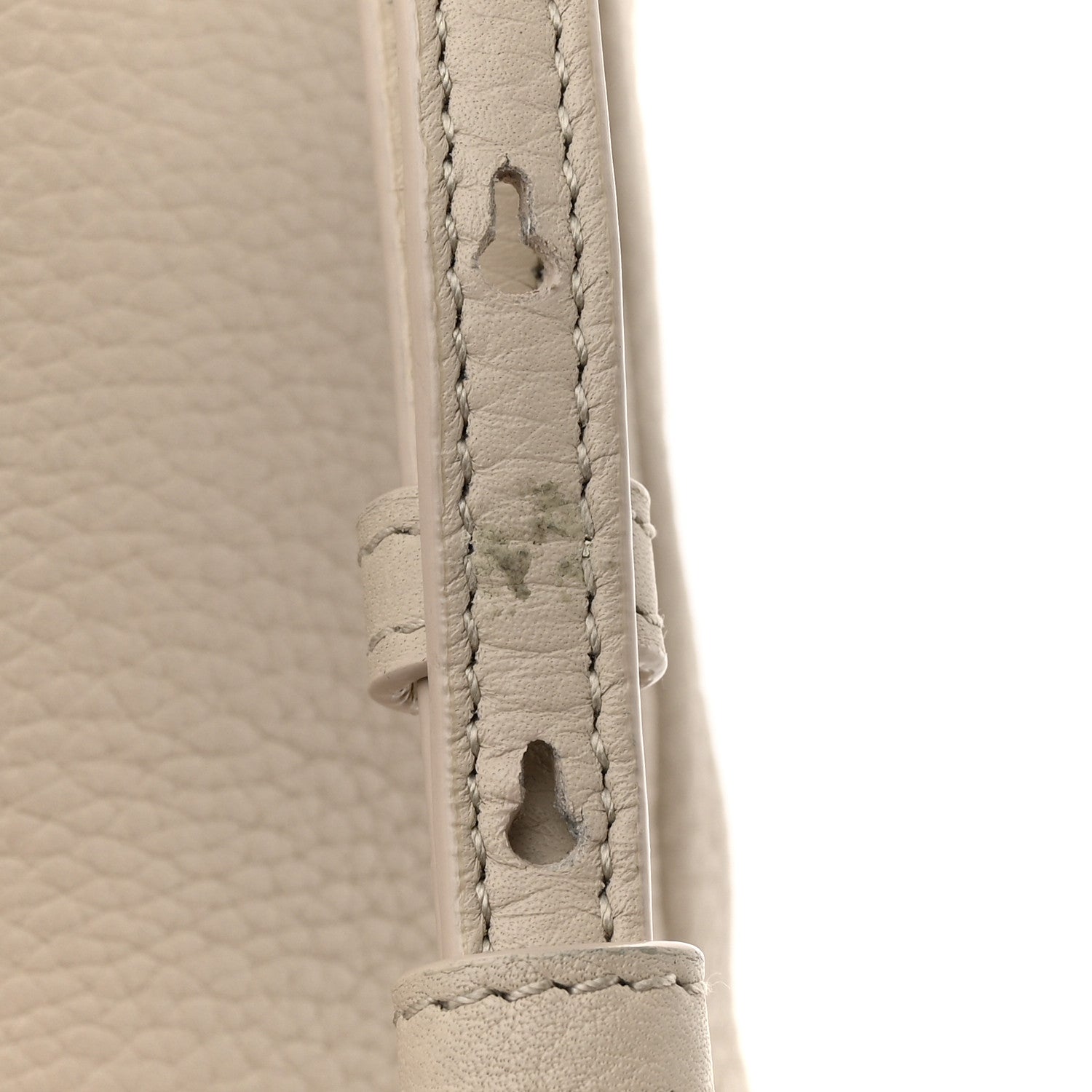 Loro Piana Grained Calfskin Extra Pocket L23.5 Backpack Dust Stone 15 of 16