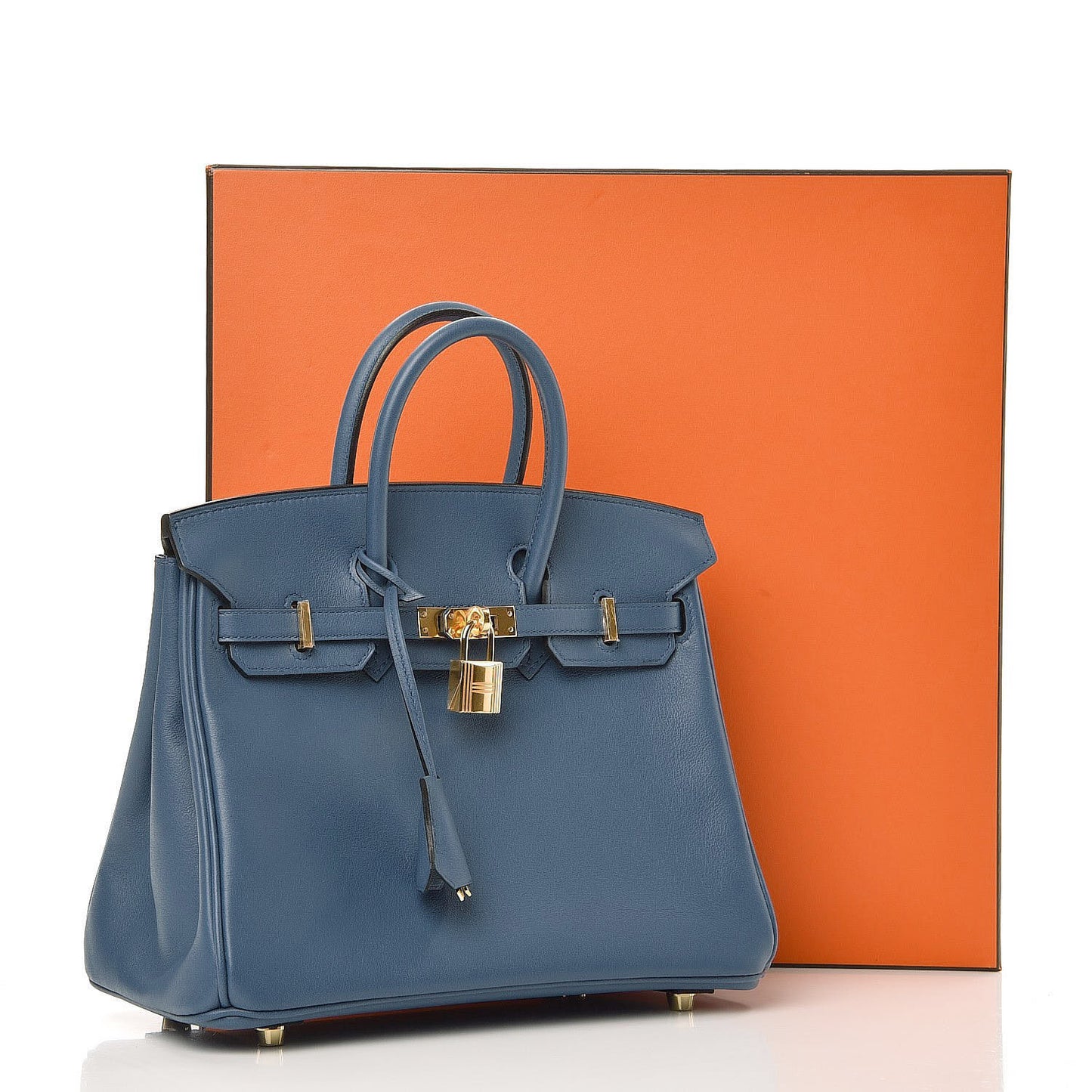 Swift Birkin 25 Bleu Agate