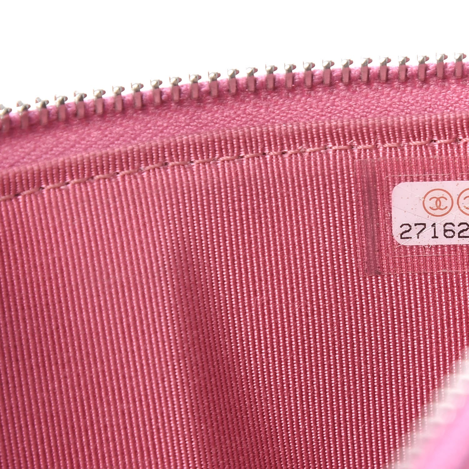 Chanel Lambskin Quilted Classic Flat Wallet Pouch Pink 8 of 9