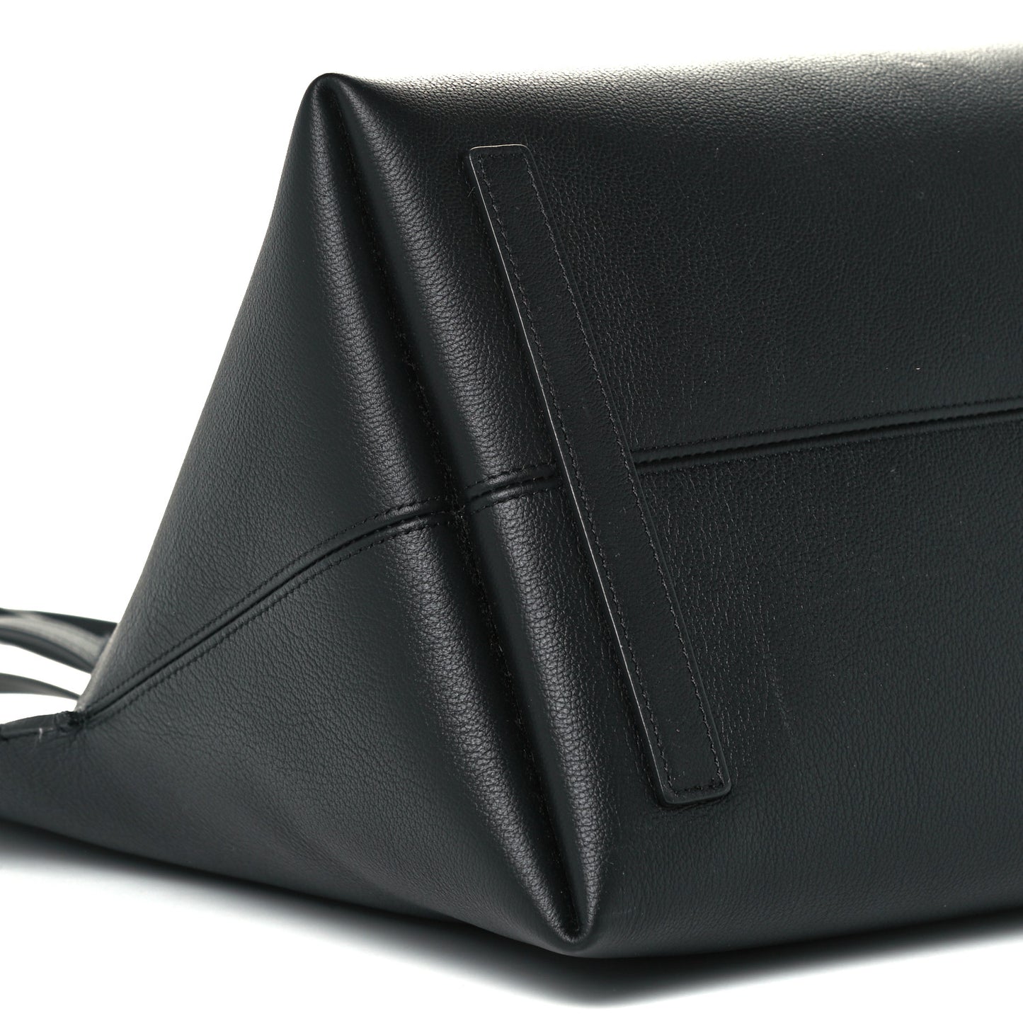 Calfskin Large Society Tote Black