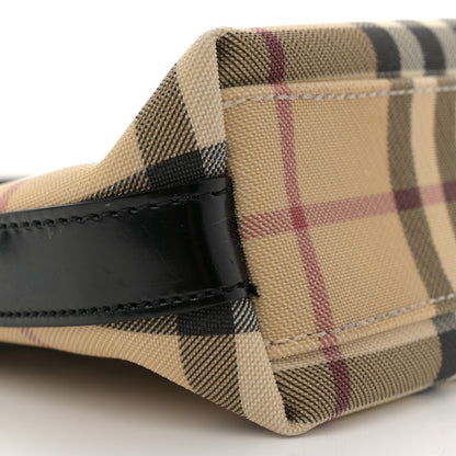 Burberry Vintage Check Shoulder Bag Black 9 of 11