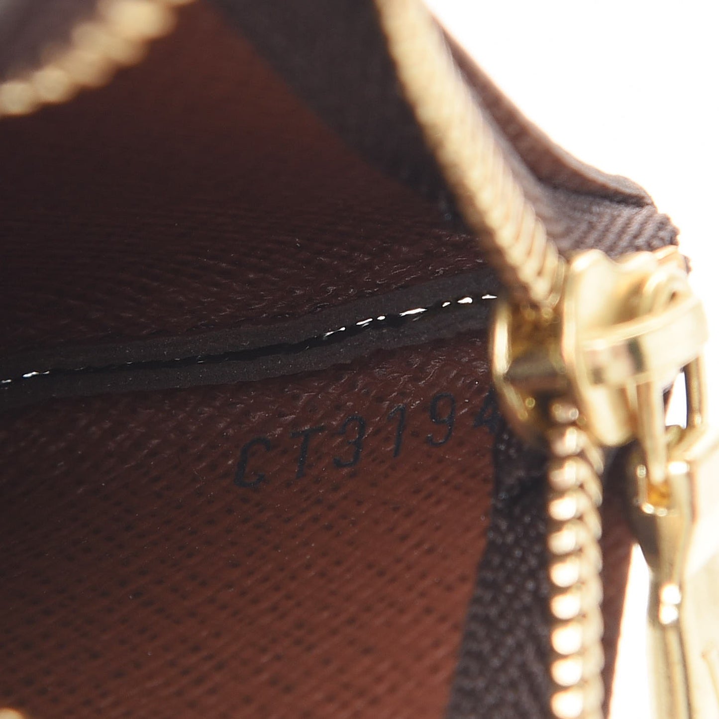 Monogram Key Pouch