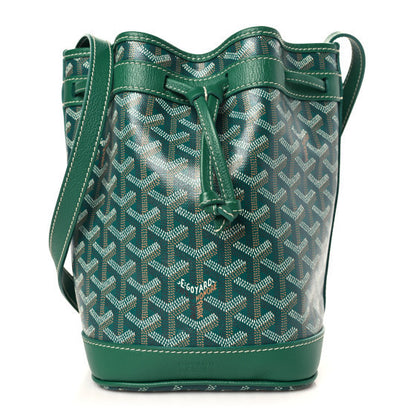 Goyard Goyardine Petit Flot Bucket Bag PM Green 1 of 8