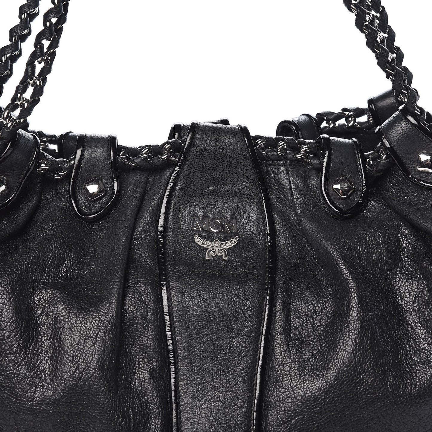 Calfskin Large Notte Hobo Black