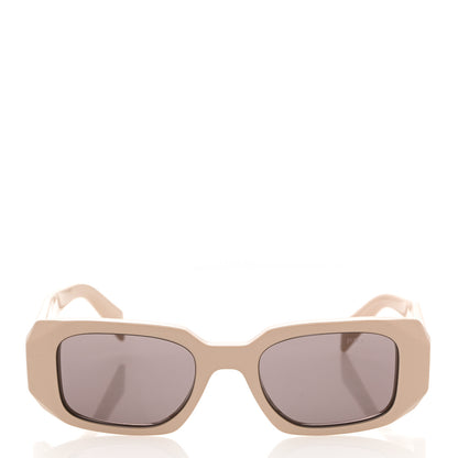 Prada Acetate Symbole Sunglasses SPR 17W Plum Beige 2 of 8