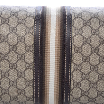 Gucci GG Plus Monogram Web Medium Joy Boston Dark Brown 15 of 17