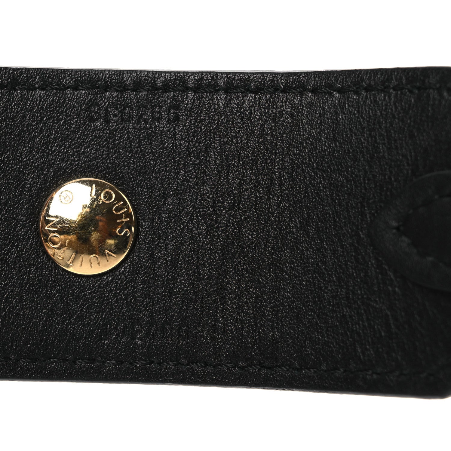 Louis Vuitton Monogram Adjustable Bandouliere Shoulder Strap Black 4 of 5