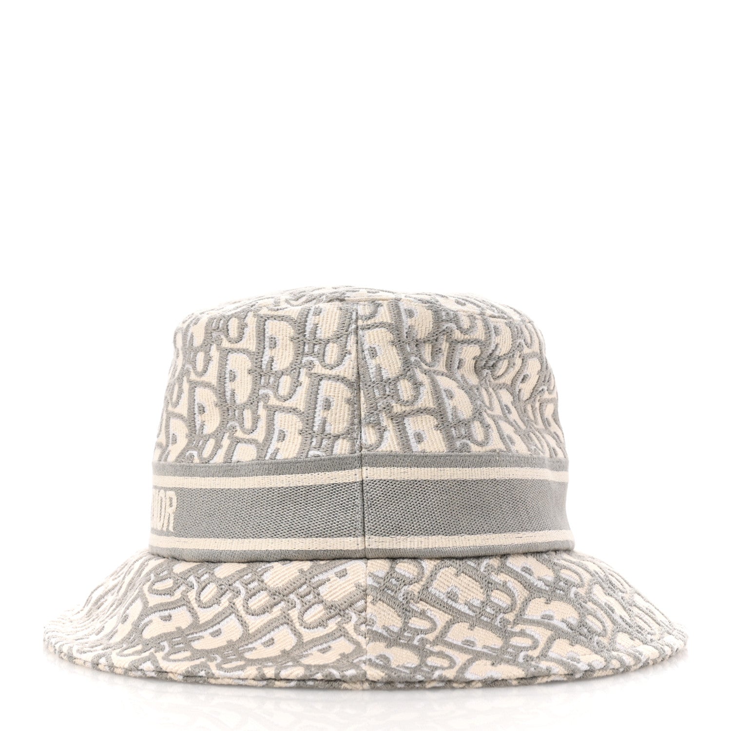 Christian Dior Oblique Bucket Hat 57 Grey 4 of 8
