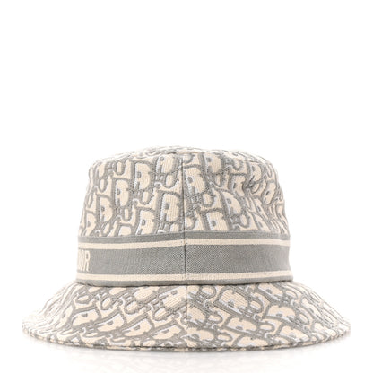 Christian Dior Oblique Bucket Hat 57 Grey 4 of 8