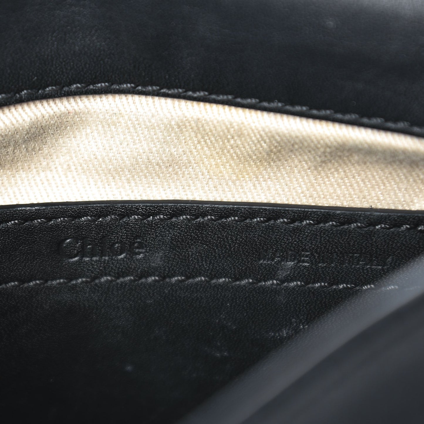 Calfskin Mini Marcie Metal Bar Trim Crossbody Bag Black