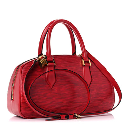 Louis Vuitton Epi Jasmin Castillan Red 3 of 14