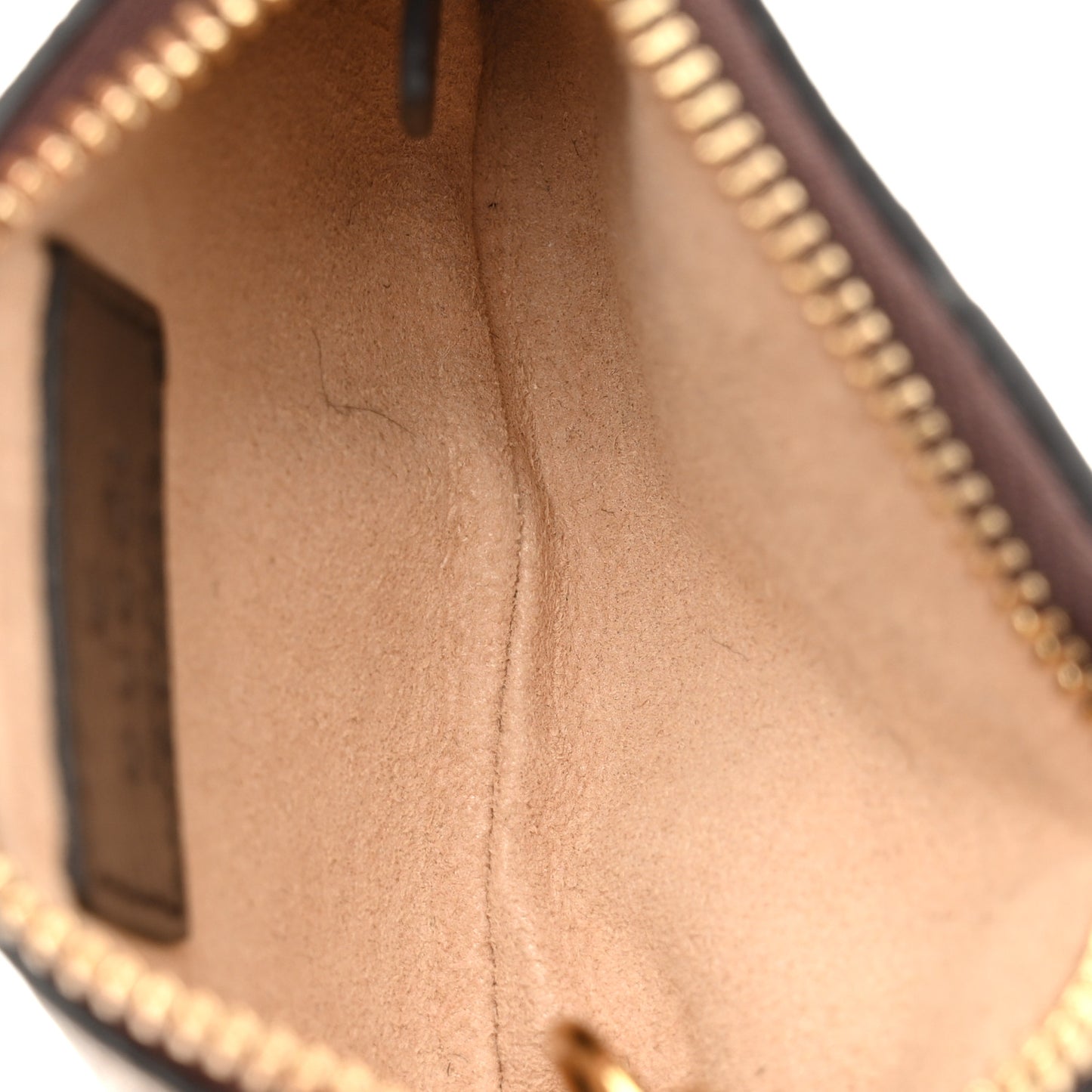 GG Supreme Monogram Web Ophidia Key Case Beige New Acero