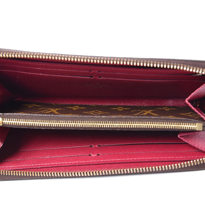Louis Vuitton Monogram Clemence Wallet Fuchsia 5 of 7