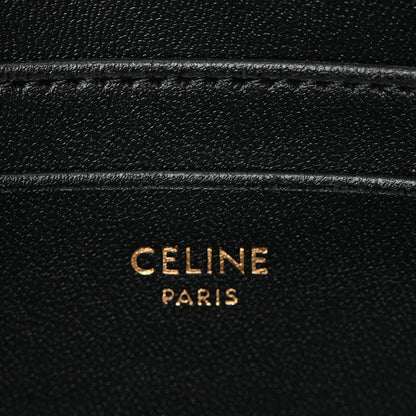 Celine Grained Calfskin 16 Pochette Black 6 of 10