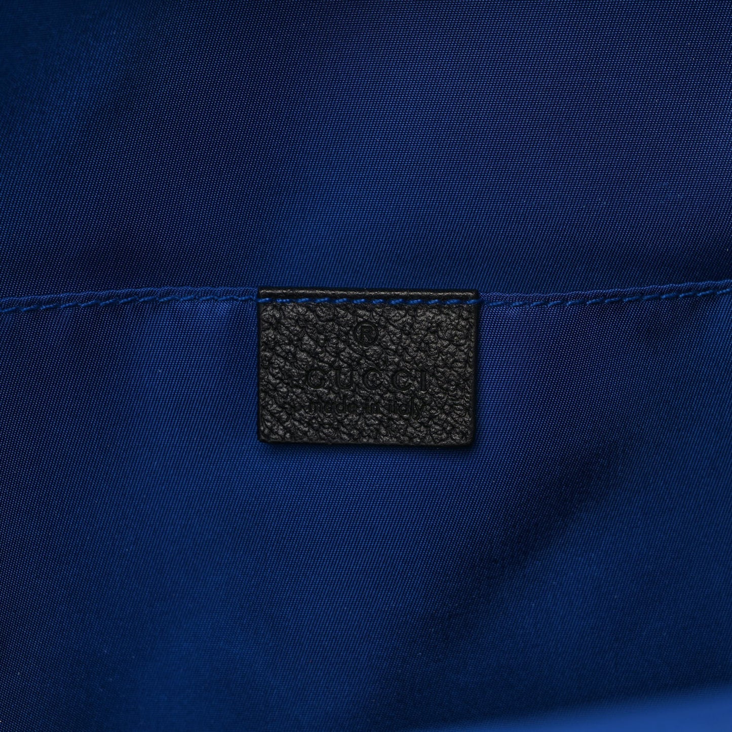 Econyl Nylon Monogram Off The Grid Backpack Guilted Blue Black