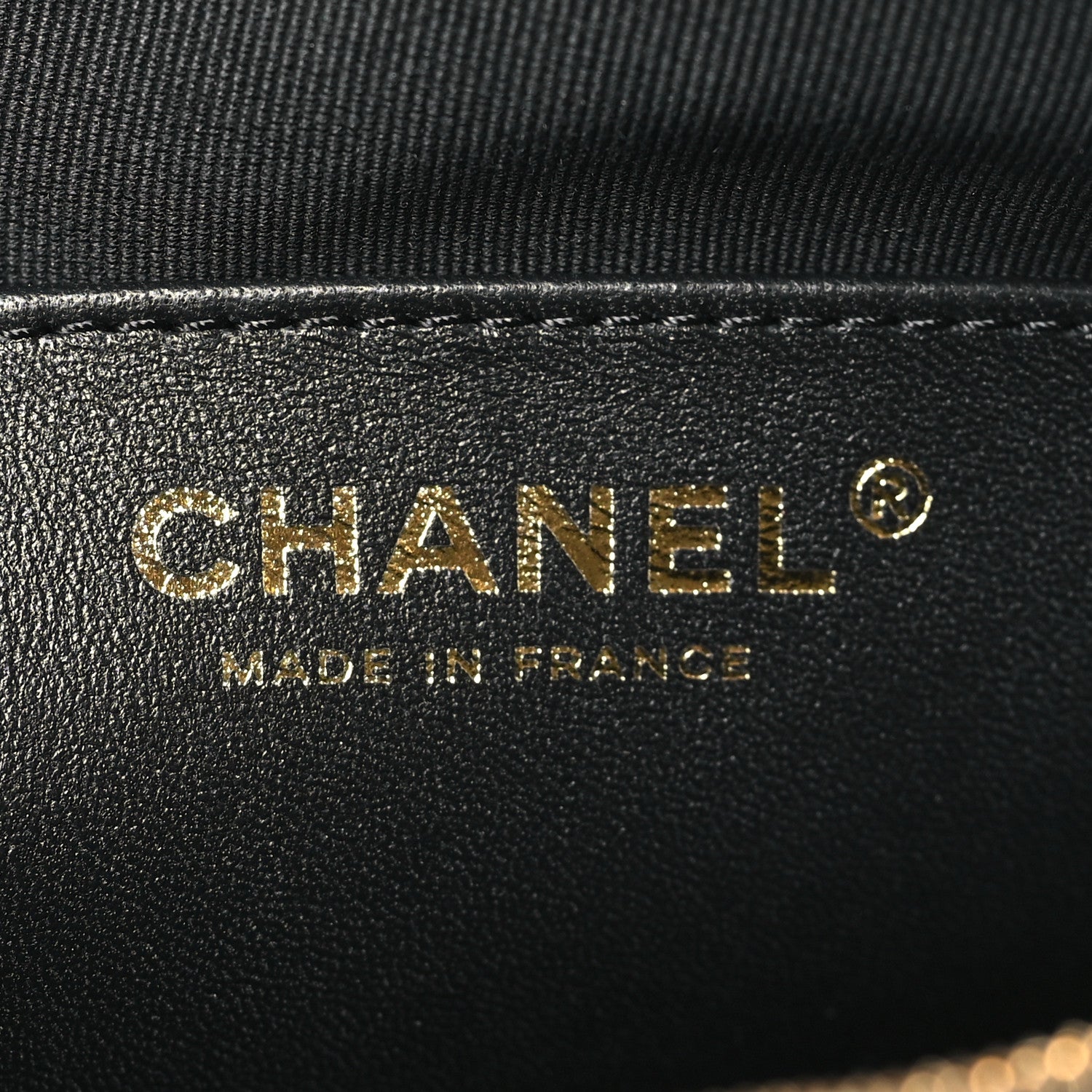 Chanel Lambskin Quilted CC In Love Heart Bag Black 6 of 9