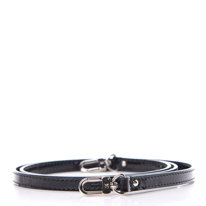 Louis Vuitton Patent 12mm Shoulder Strap Black 1 of 3