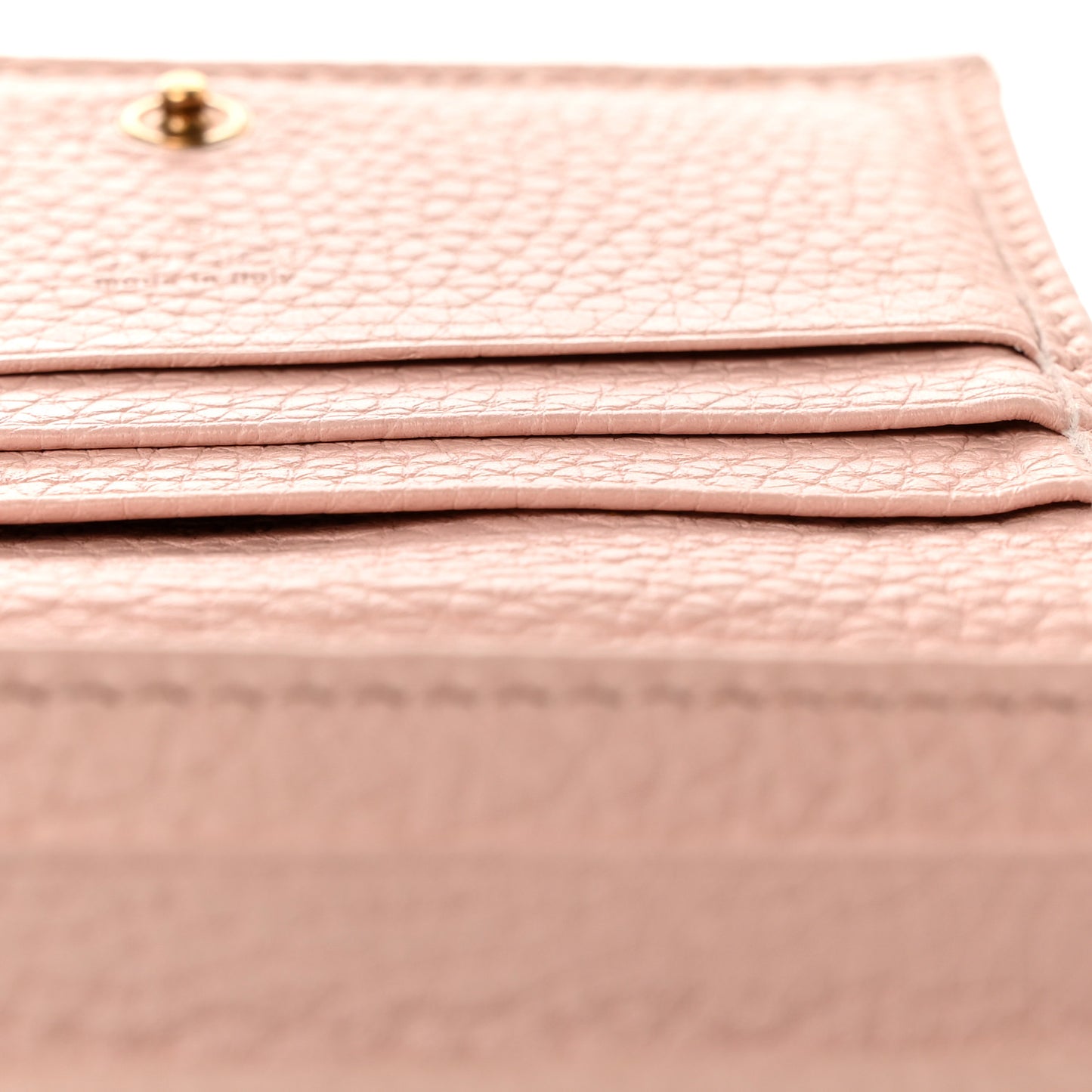 Cellarius Calfskin Blind for Love Card Case Wallet Perfect Pink