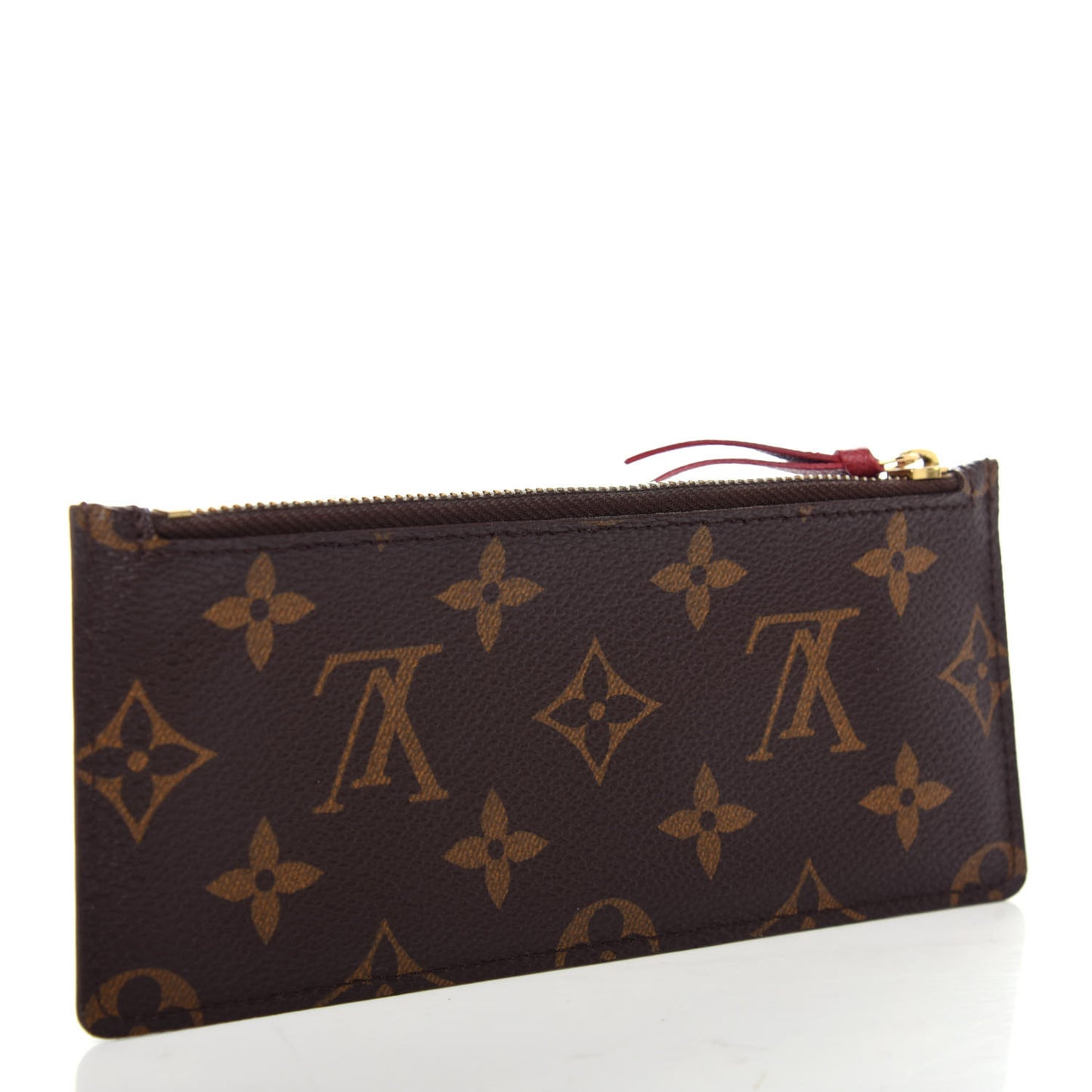 Monogram Josephine Wallet Zippered Insert Fuchsia