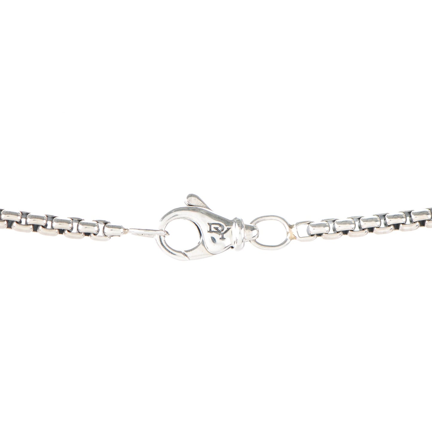 Sterling Silver 18K Yellow Gold Diamond 12mm Pave Cookie Necklace