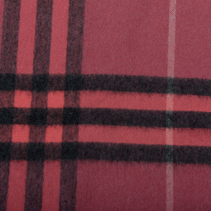 Burberry Cashmere Giant Heritage Check Fringe Scarf Rose Pink 3 of 5
