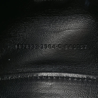 Balenciaga Metallic Shiny Calfskin Crocodile Embossed Hourglass Top Handle Bag XS Dark Bronze 7 of 11