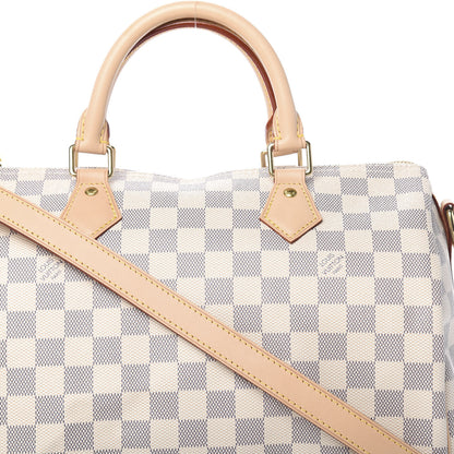 Louis Vuitton Damier Azur Speedy Bandouliere 30 11 of 14