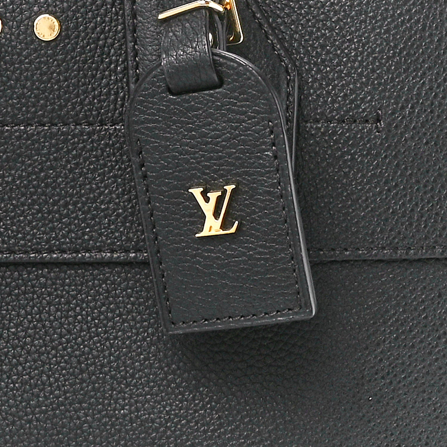 Louis Vuitton Taurillon City Steamer MM Black 7 of 11