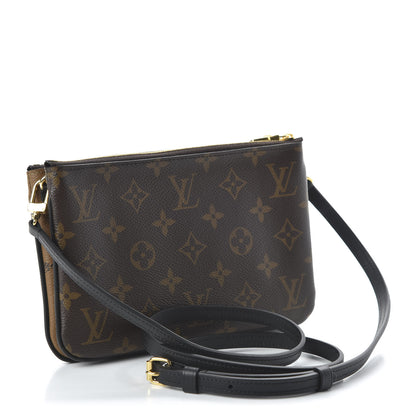 Louis Vuitton Reverse Monogram Giant Double Zip Pochette 2 of 9