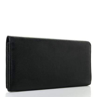 Saint Laurent Chevre Belle De Jour Flap Wallet Black 2 of 5