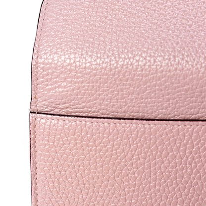 Christian Dior Metallic Bullcalf Diorissimo Slim Envelope Wallet Pink 9 of 13