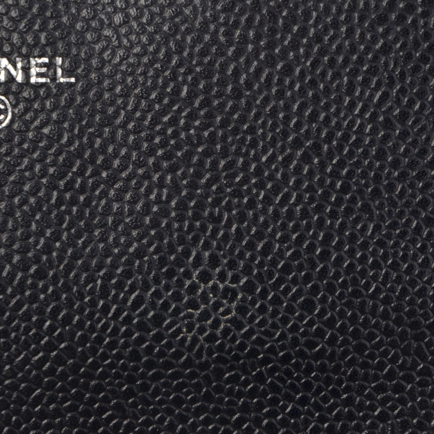 Chanel Caviar Half Moon Wallet On Chain WOC Black 6 of 10