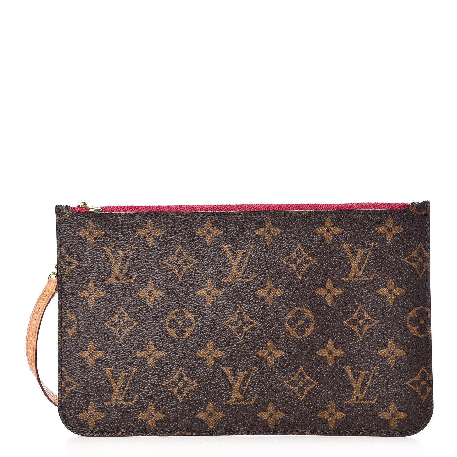Louis Vuitton Monogram Neverfull MM GM Pochette Pivoine 1 of 9