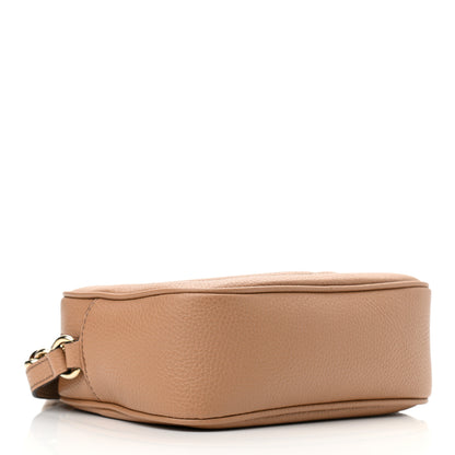 Gucci Pebbled Calfskin Small Soho Disco Bag Camelia 4 of 11
