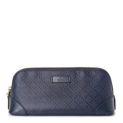 Gucci Diamante Travel Pouch Case Navy 1 of 7