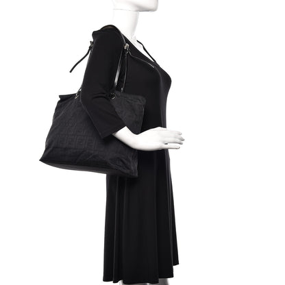 Fendi Zucca Tote Black 2 of 10