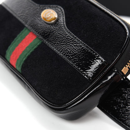 Gucci Suede Patent Ophidia Belted iPhone Case 85 34 Black 7 of 11