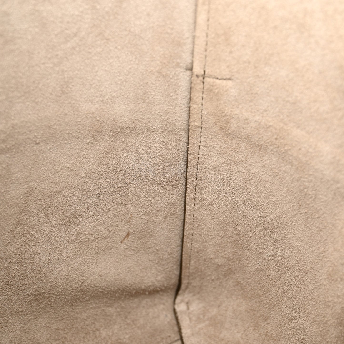 Soft Grained Calfskin Sangle Bucket Bag Taupe