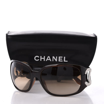 Chanel CC Sunglasses 6014 Brown 8 of 8