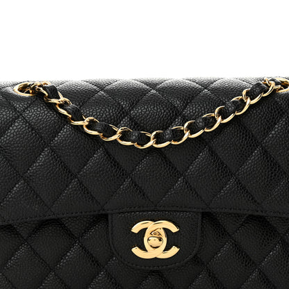 Chanel Caviar Quilted Small Double Flap Black 7 of 11
