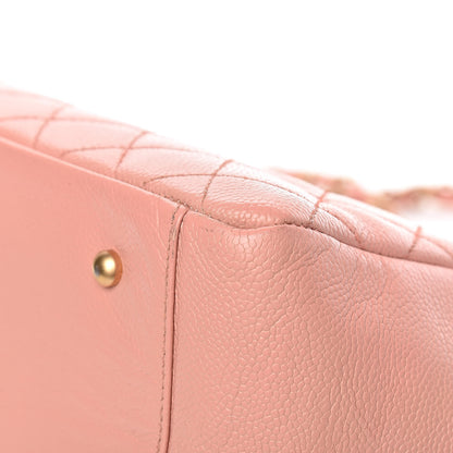 Chanel Caviar Quilted Grand Timeless Tote GTT Pink 19 of 19