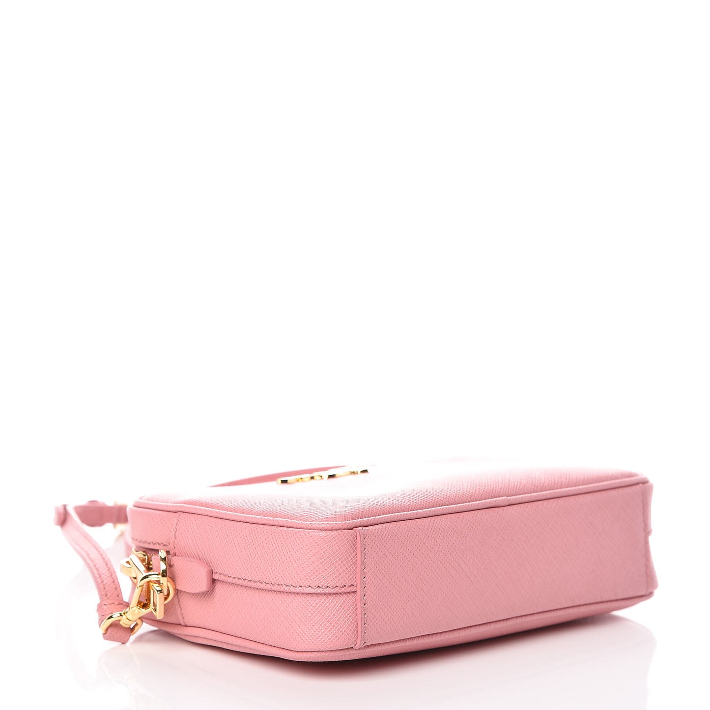 Saffiano Mini Camera Crossbody Bag Petalo