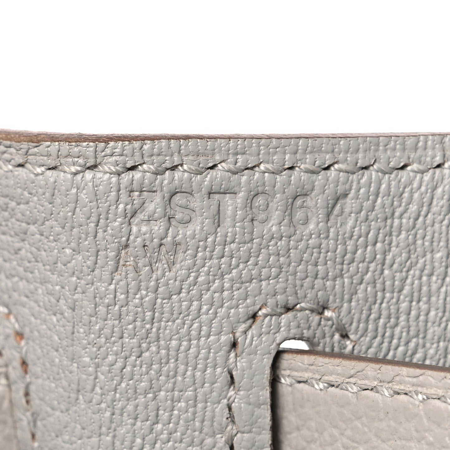 Evercolor Kelly Retourne 28 Gris Perle