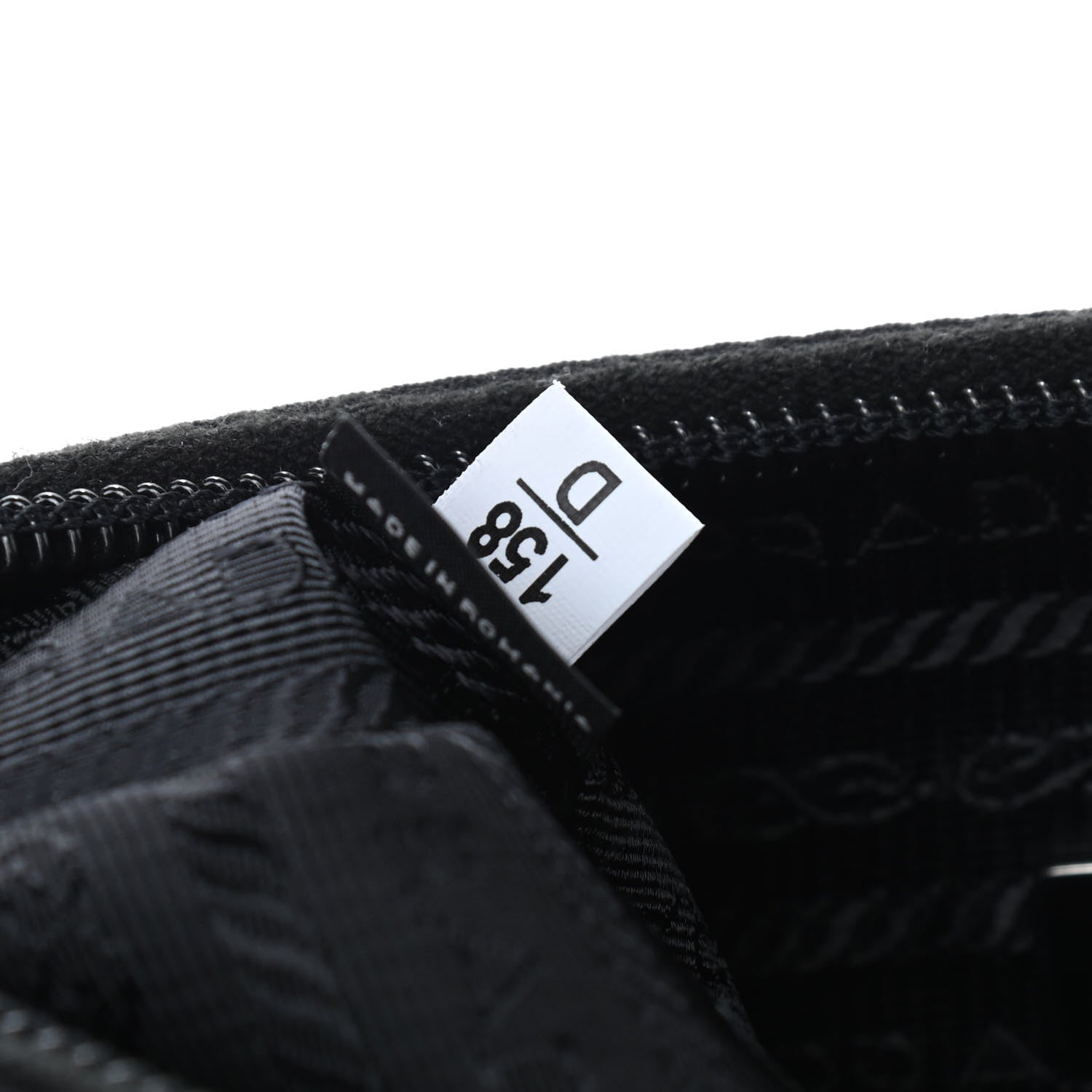 Prada Tessuto Nylon Mini Re-Edition 2000 Bag Black 7 of 9