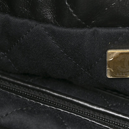 Chanel Shiny Calfskin Quilted Small Chanel 22 Black 8 of 11